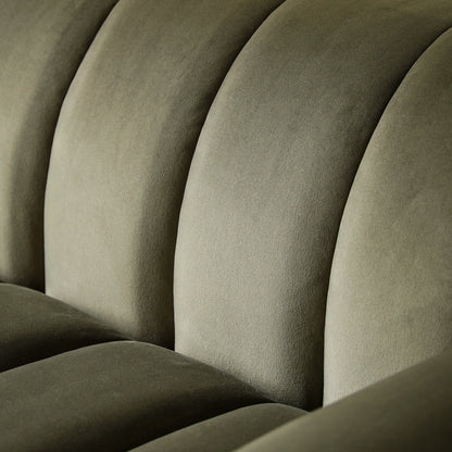 Gallery Direct Coste 3 Seater Sofa in Moss