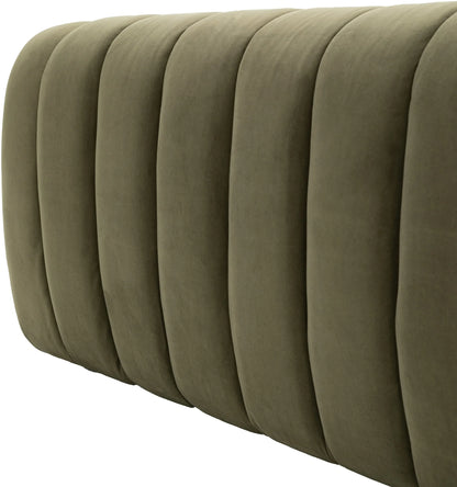 Gallery Direct Coste 3 Seater Sofa in Moss