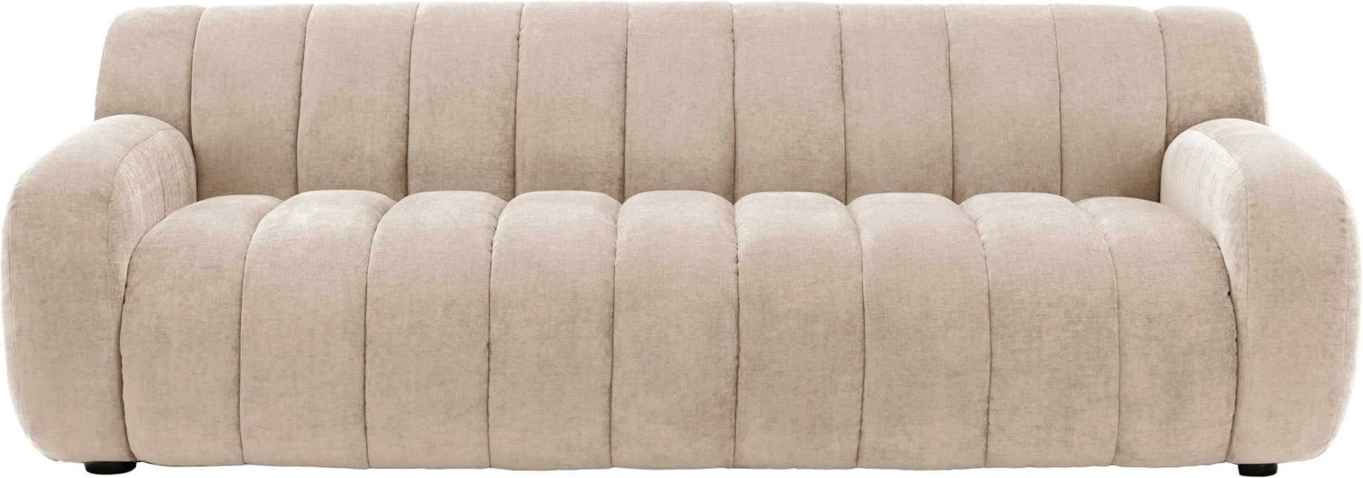 Gallery Direct Coste 3 Seater Sofa in Cream