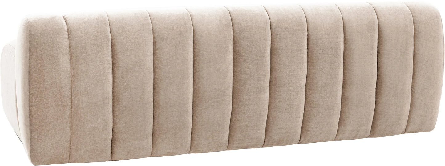 Gallery Direct Coste 3 Seater Sofa in Cream