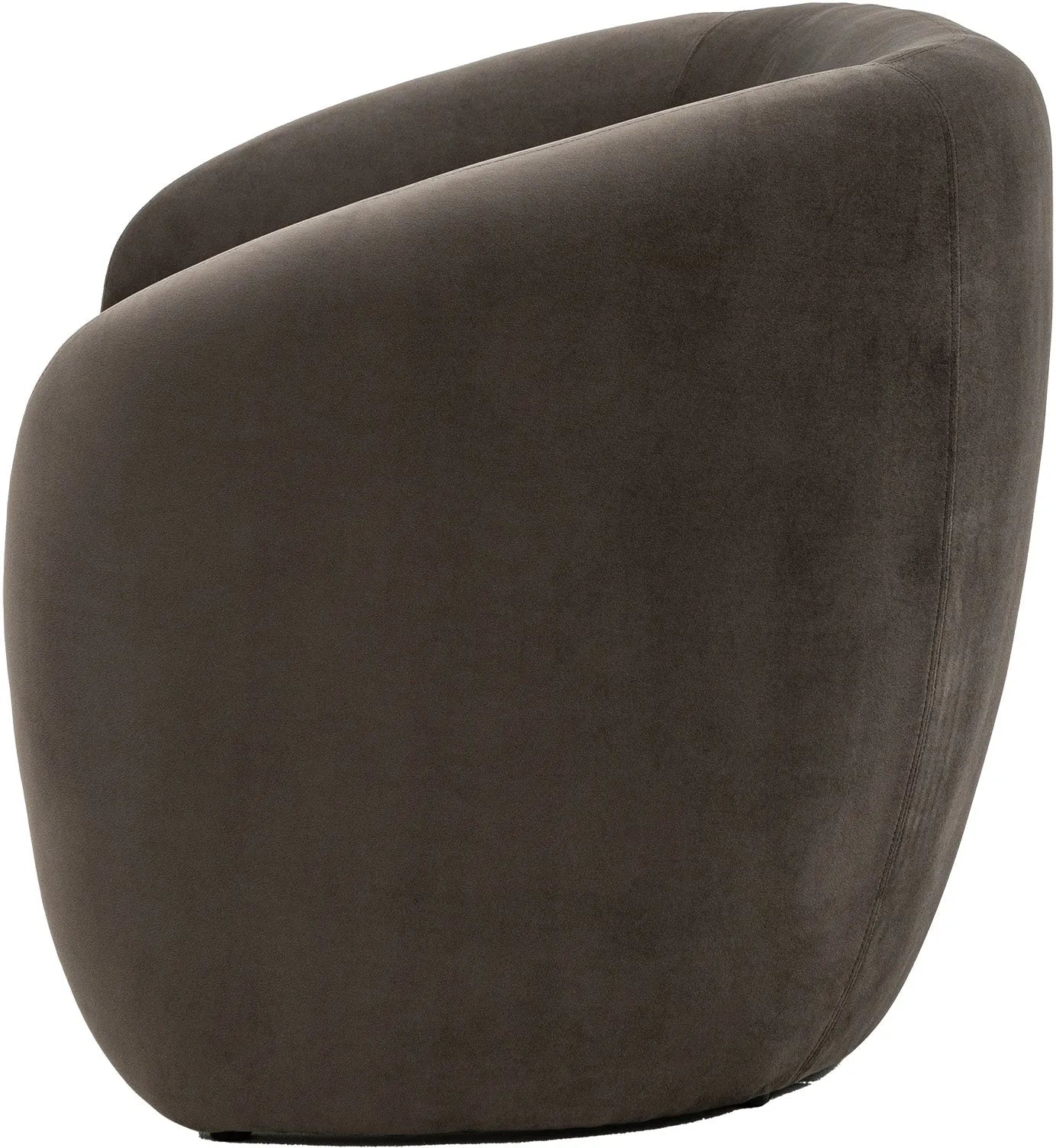 Gallery Direct Curvo 2 Seat Sofa in Espresso