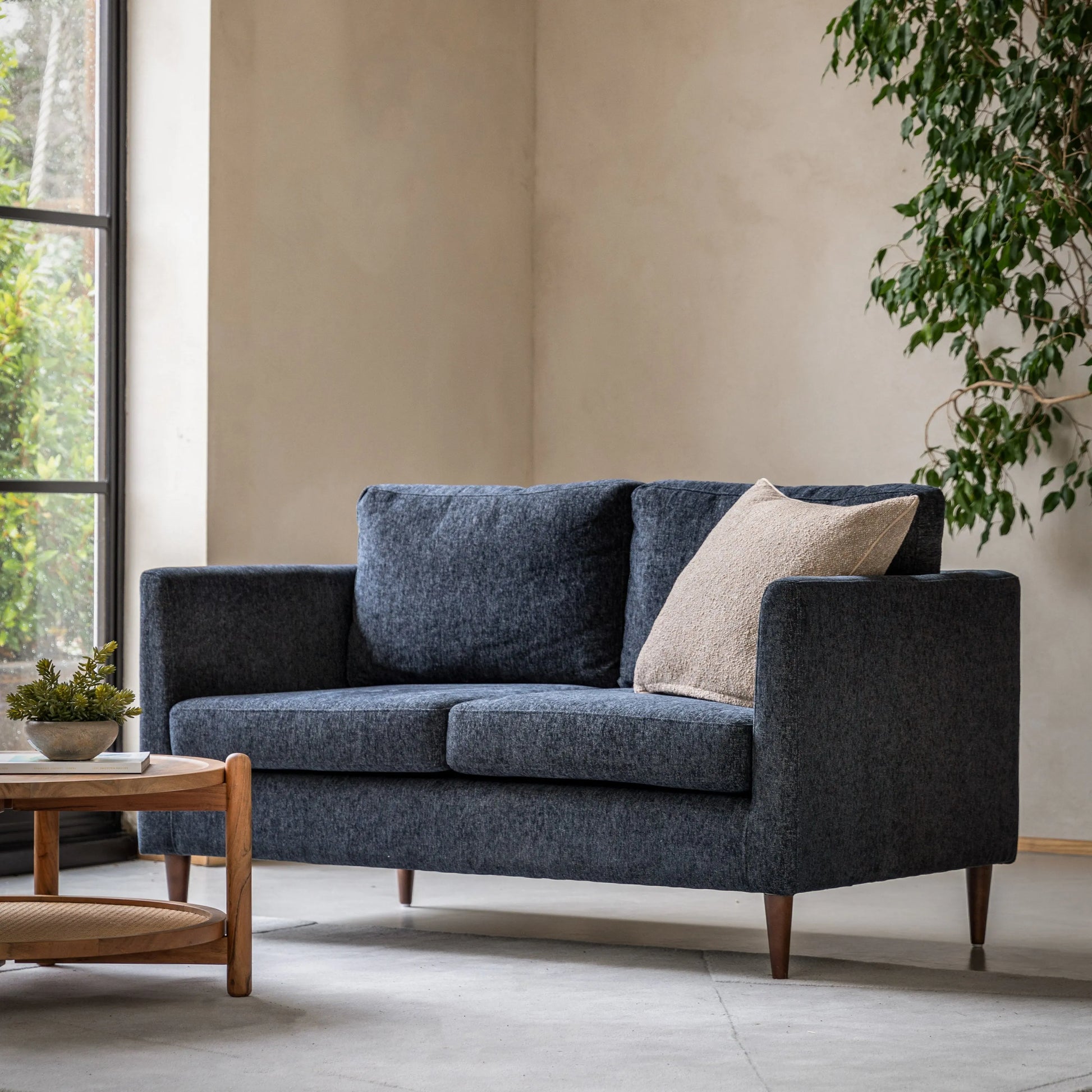 Gallery Direct Gateford Sofa 2 Seater in Charcoal