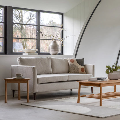 Gallery Direct Gateford 3 Seater Sofa in Natural