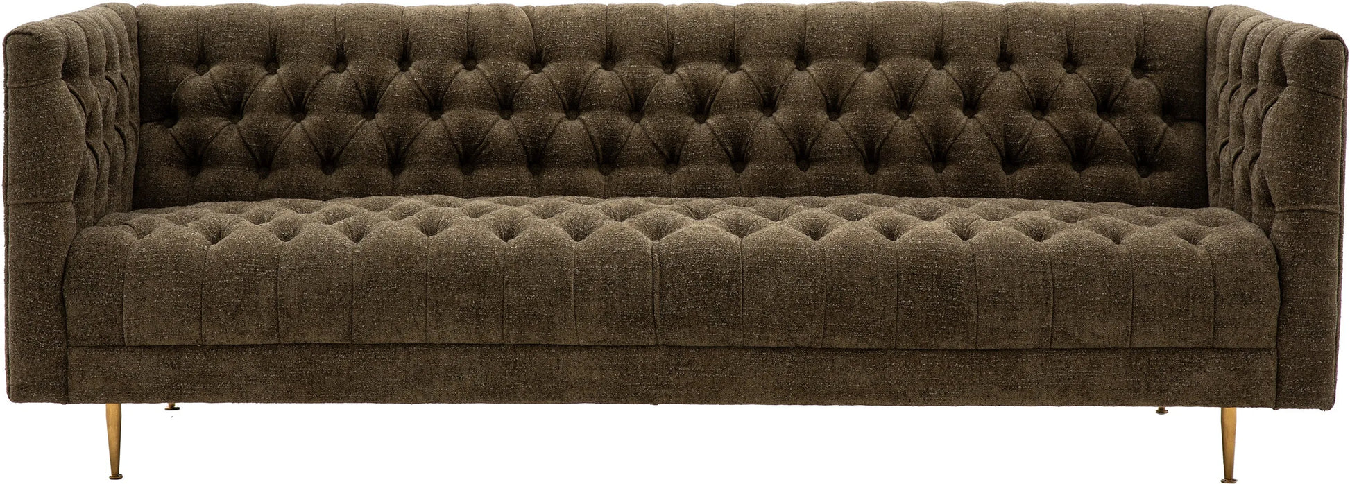 Gallery Direct Dalton 3 Seat Sofa in Moss Green