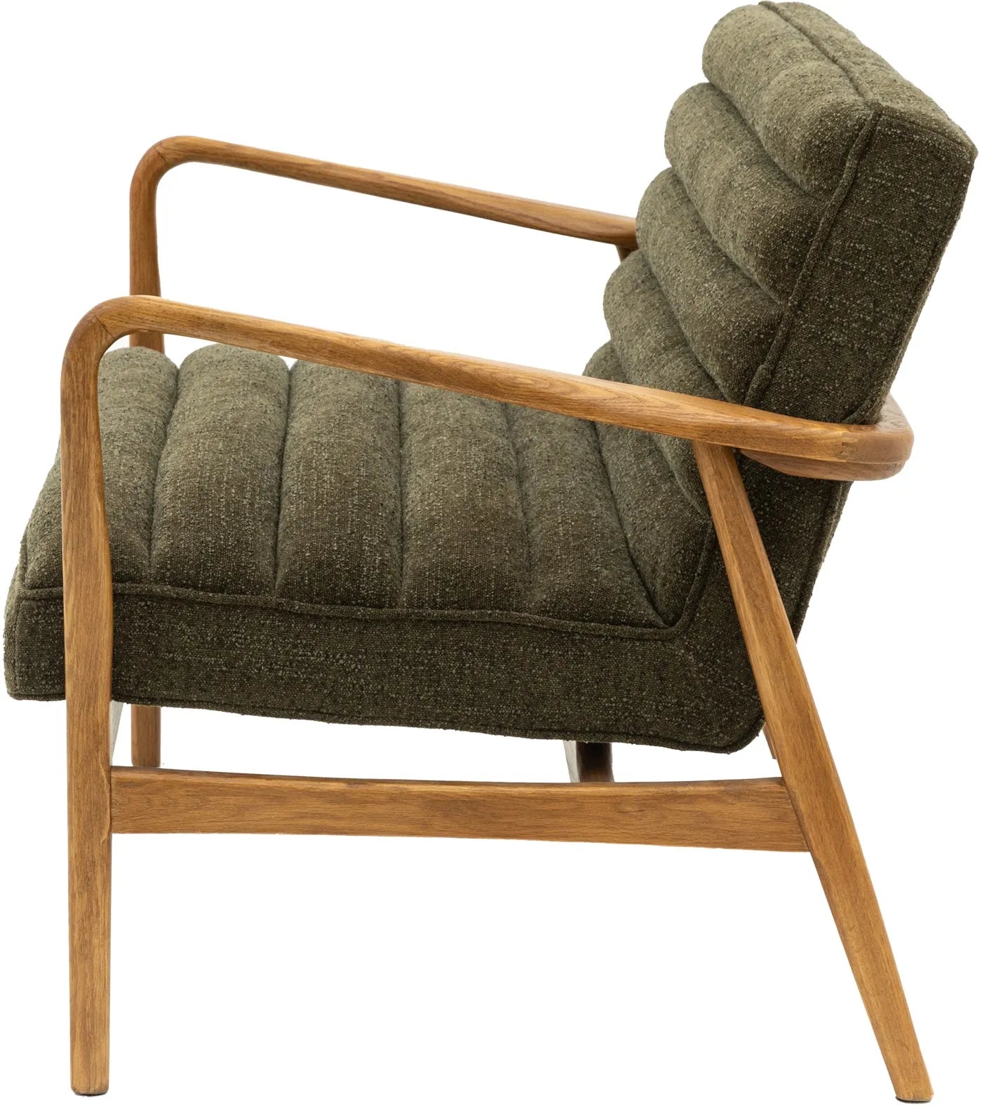 Gallery Direct Datsun 2 Seater Sofa in Green Boucle