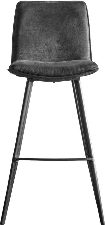 Gallery Direct Pair of Palmer Bar Chairs in Grey