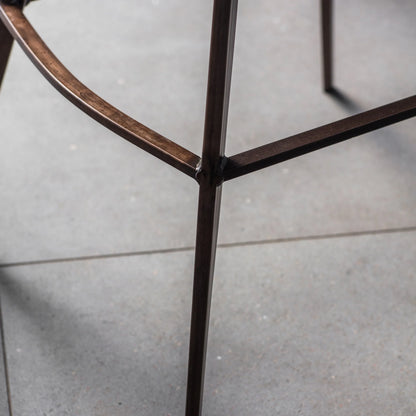 Gallery Direct Pair of Palmer Bar Chairs in Brown