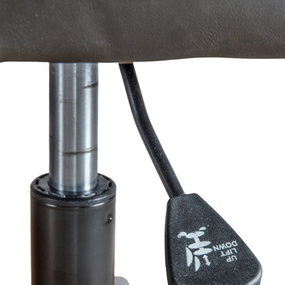 Gallery Direct Faraday Swivel Chair in Charcoal