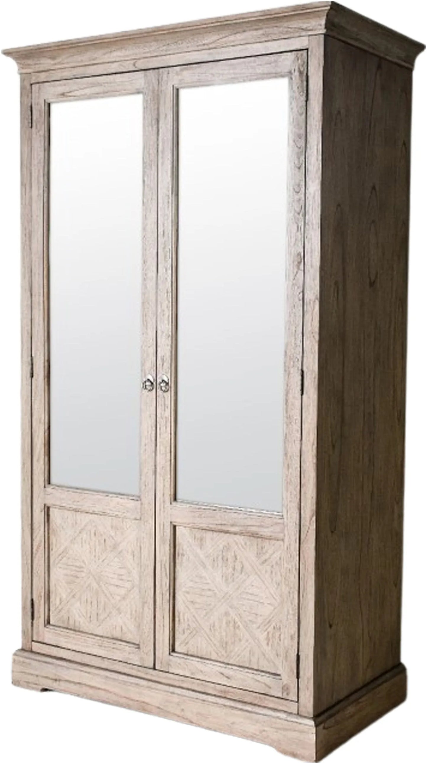 Gallery Direct Mustique 2 Mirror Door Wardrobe