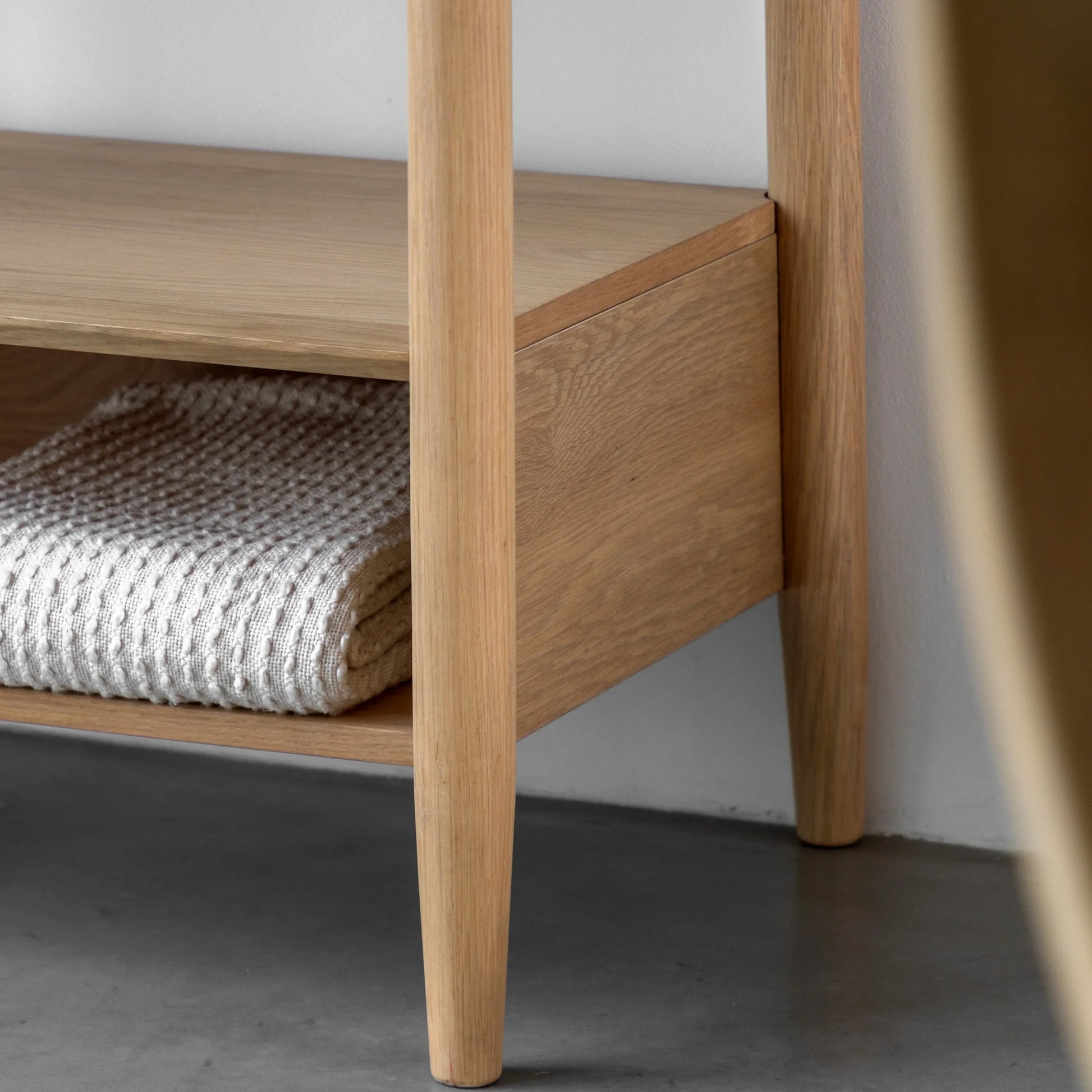 Gallery Direct Hatfield Open Wardrobe Natural