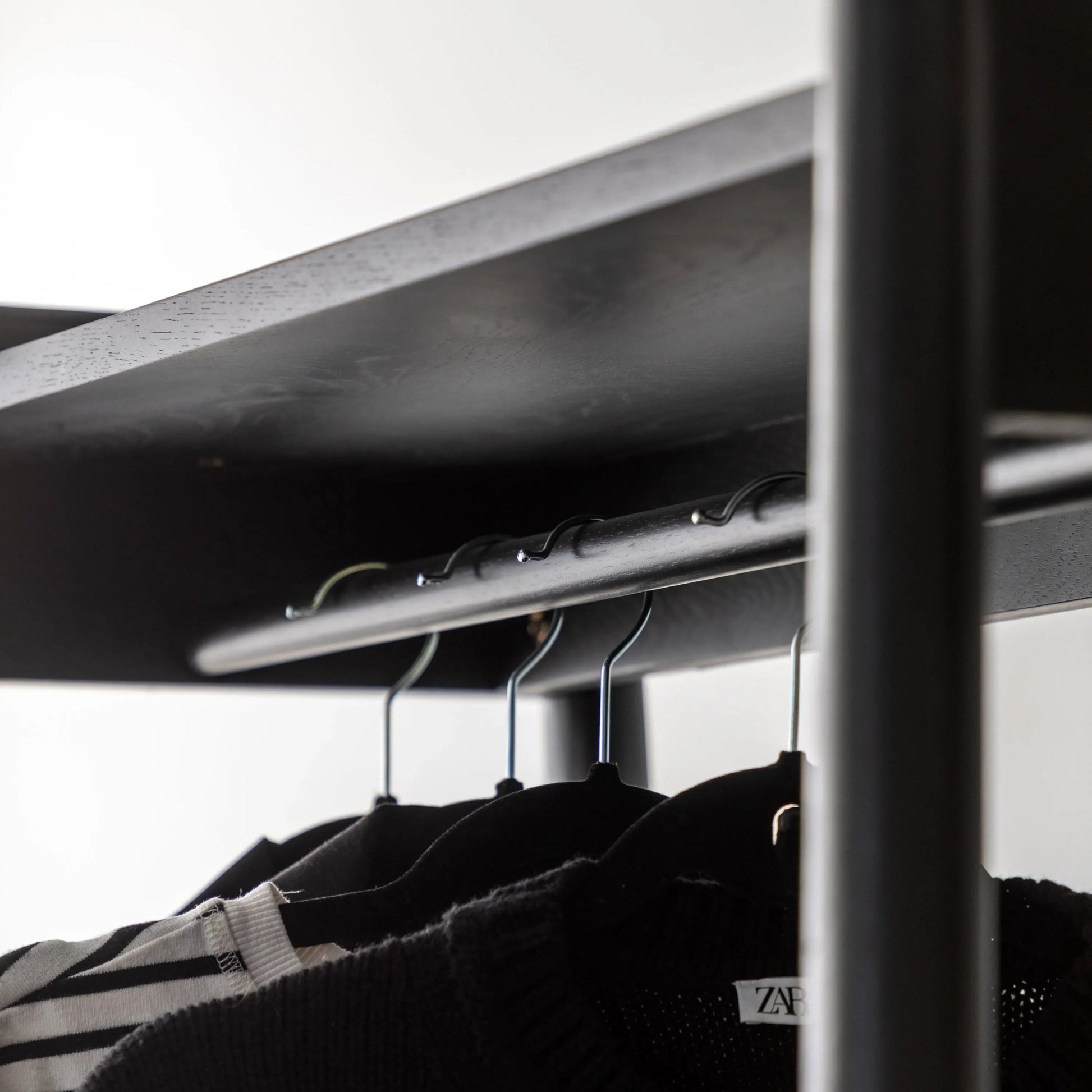Gallery Direct Wycombe Open Wardrobe Black