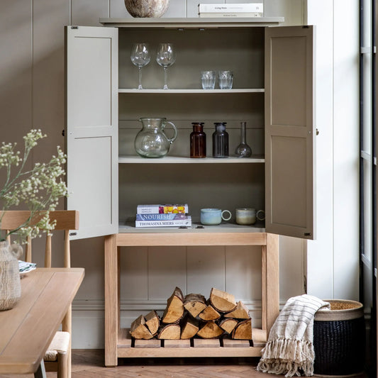 Gallery Direct Eton 2 Door Cupboard in Prairie