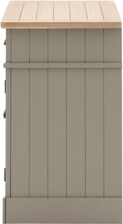 Gallery Direct Eton 2 Door Sideboard in Prairie