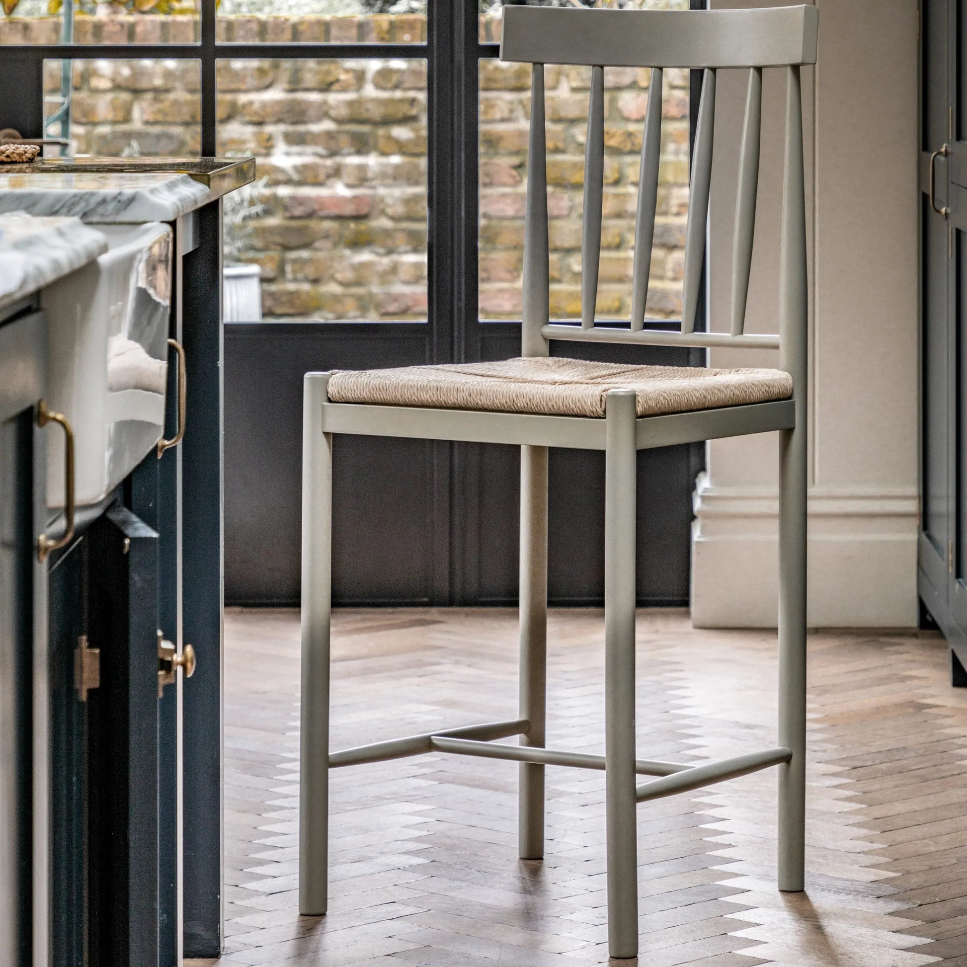 Gallery Direct Eton Pair of Bar Stools in Prairie