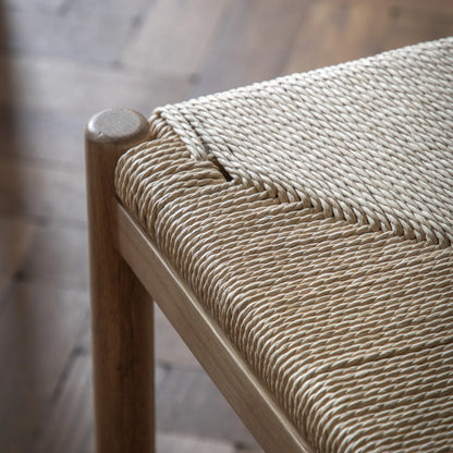 Gallery Direct Eton Pair of Dining Chairs in Natural