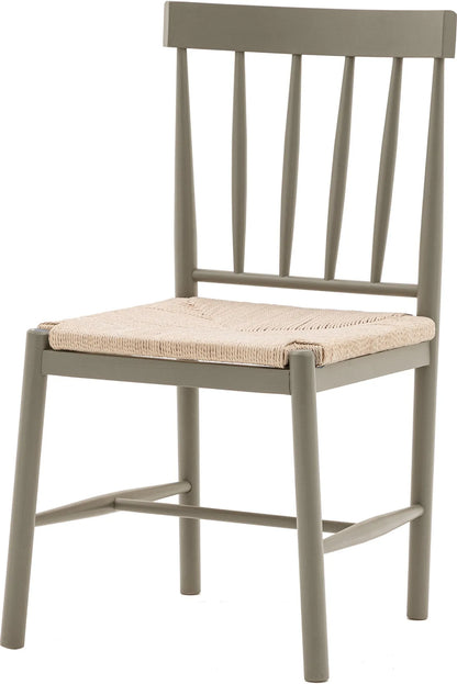 Gallery Direct Eton Pair of Dining Chairs in Prairie