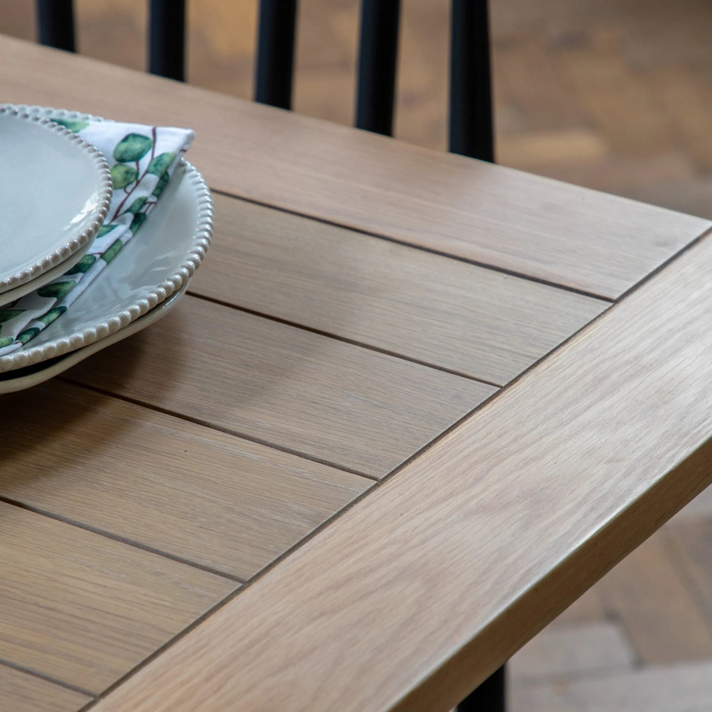 Gallery Direct Eton Trestle Table in Meteor