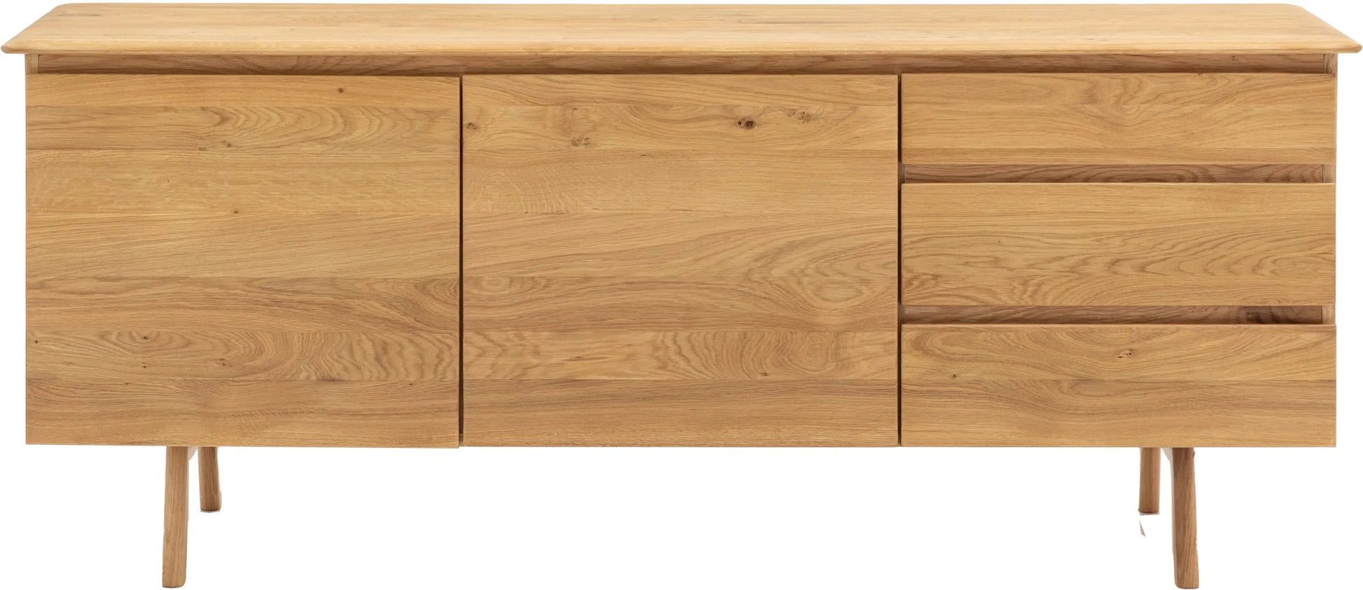Gallery Direct Madrid 2 Door 3 Drawer Sideboard in Oak