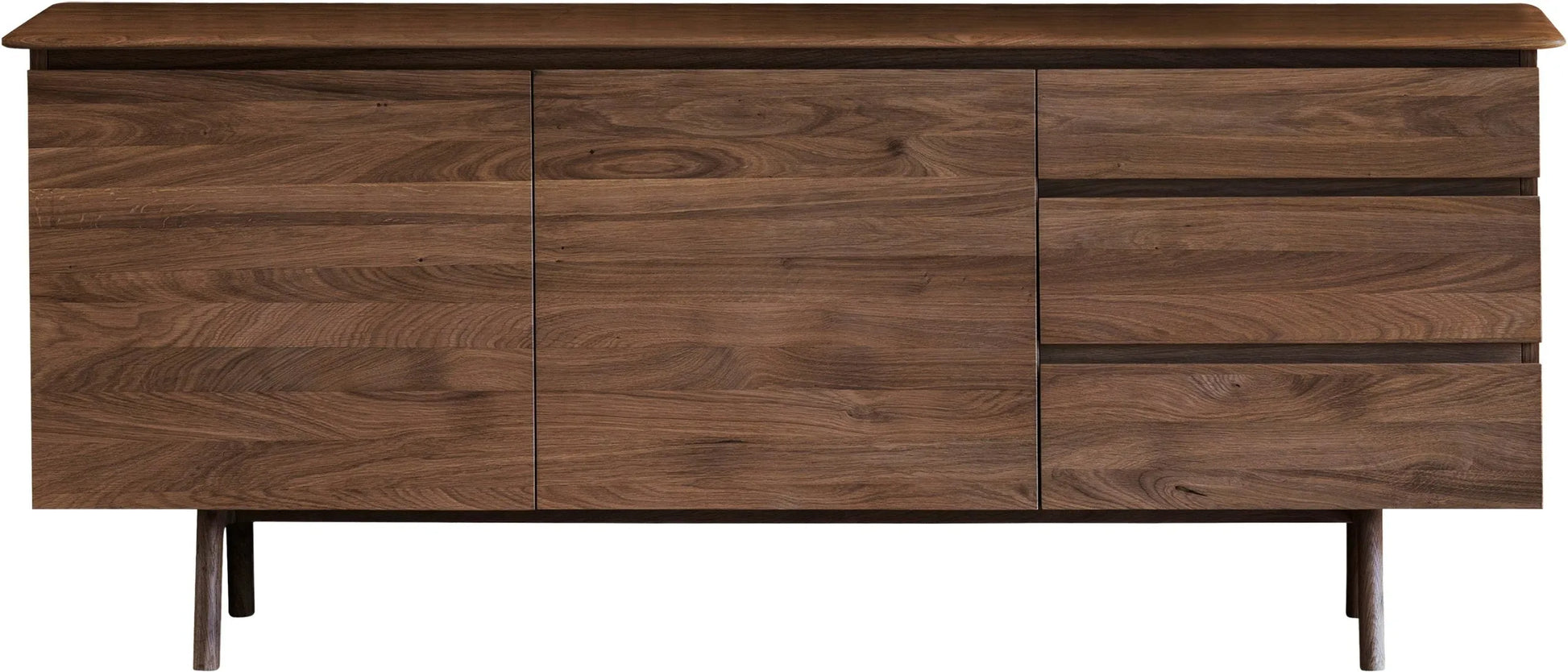 Gallery Direct Madrid 2 Door 3 Drawer Sideboard in Walnut