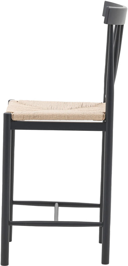Gallery Direct Pair of Eton Bar Stools in Meteor